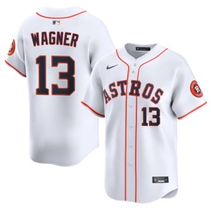 Billy Wagner White Mens #13 HOU Astros Embroidery Jerseys 292958-557