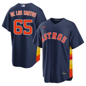 Enyel De Los Santos Astros Navy New #65 Mens Jerseys 288458-375