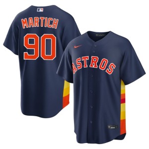 Eurys Martich Player Navy #90 Mens Houston Astros Jersey 868473-890