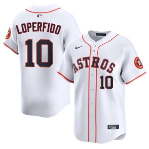 Joey Loperfido 2026 #10 The Astronauts White Mens Jerseys 669787-262