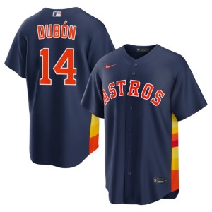 Mauricio Dubon 'Stros Men's Navy Embroidery #14 Jersey 615842-164