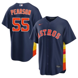 Nate Pearson Navy #55 Men's Houston 'Stros Limited Jerseys 902644-188