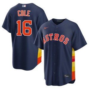 Zach Cole Navy HOU #16 Popular Men's Jersey 599412-958