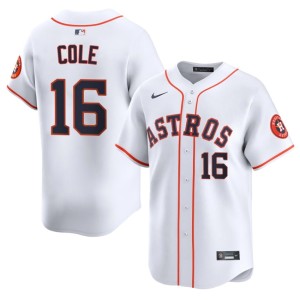 Zach Cole Houston 'Stros #16 Stitched Men's White Jerseys 738724-627