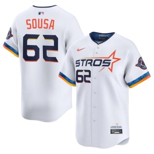 Bennett Sousa The Orange Crush White Mens City Connect Player #62 Jersey 491683-431