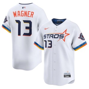 Billy Wagner MLB City Connect #13 Astros White Men Jerseys 993339-375