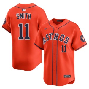 Cam Smith Astros #11 Orange Mens New Jersey 582758-925
