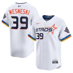 Hayden Wesneski City Connect 2026 Mens Houston Astros #39 White Jerseys 770231-854