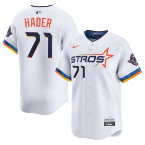Josh Hader White Men #71 MLB HOU City Connect Jerseys 466439-912