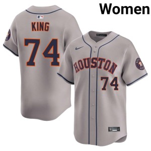 Bryan King Gray The Astros Women #74 2026 Jerseys 145228-232