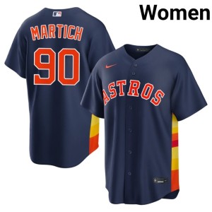 Eurys Martich #90 Women's Player Navy Houston Jersey 815790-204