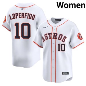 Joey Loperfido #10 The Astronauts Womens Limited White Jersey 227034-116