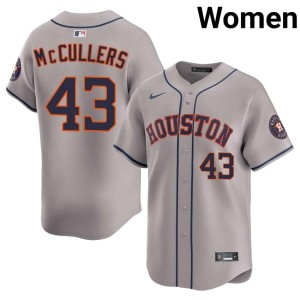 Lance McCullers Jr. #43 Gray Women's The Orange Crush Game Jersey 731349-319