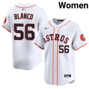 Ronel Blanco Womens The Astronauts White New #56 Jersey 763279-276