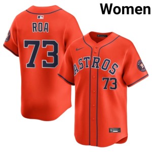 Christian Roa Orange #73 Houston Astronauts Womens 2026-27 Jerseys 232638-286