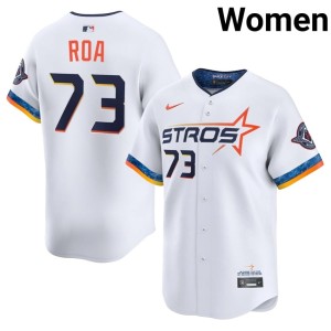 Christian Roa #73 White Women's 2026 Houston Astros City Connect Jersey 483609-359