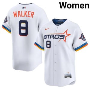 Christian Walker #8 White MLB Womens City Connect The Astronauts Jerseys 784360-522