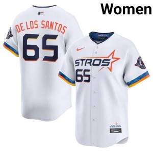 Enyel De Los Santos White The Orange Crush Womens City Connect Limited #65 Jersey 590600-953