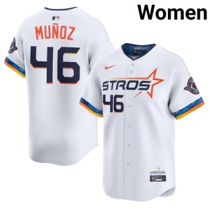 Roddery Munoz The Orange Crush Womens Player City Connect White #46 Jersey 583748-119