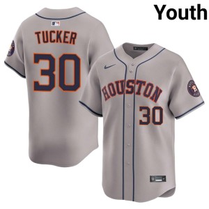 Kyle Tucker Youth Replica #30 The Orange Crush Gray Jerseys 432908-198
