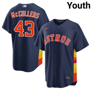 Lance McCullers Jr. Houston Astros Youth New Navy #43 Jerseys 608659-552