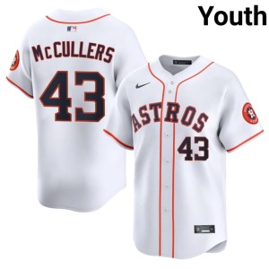 Lance McCullers Jr. Youth Authentic White #43 'Stros Jersey 264041-311