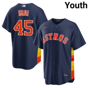 Tatsuya Imai #45 Navy Limited Youth The Orange Crush Jersey 237783-584