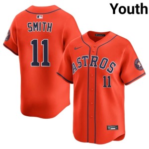 Cam Smith Youth Houston Astronauts Orange #11 Player Jersey 381628-499
