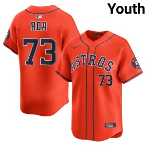 Christian Roa The Astros Youth Embroidery Orange #73 Jerseys 937048-513