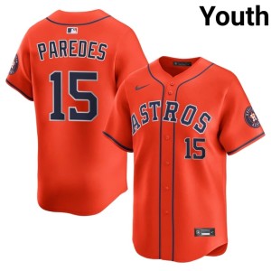 Isaac Paredes Orange The Astronauts MLB Youth #15 Jersey 873025-380