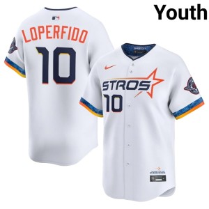 Joey Loperfido Replica White City Connect Youth The Orange Crush #10 Jersey 805800-541