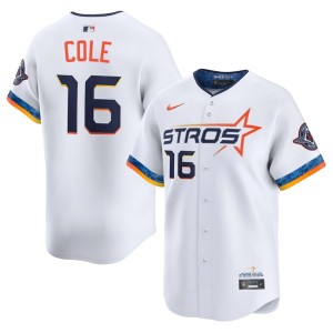 Zach Cole City Connect White #16 The Astros Game Mens Jerseys 199568-271